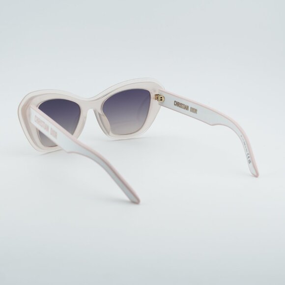 Dior DIORPACIFIC B3U 40GL Sunglasses Pink Shield Frame, Purple Lenses main image 5